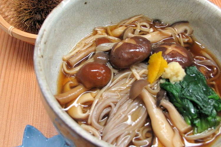 きのこたっぷり とろ りあんかけそば レシピ 作り方 By きねうち麺 サンサス クックパッド 簡単おいしいみんなのレシピが352万品