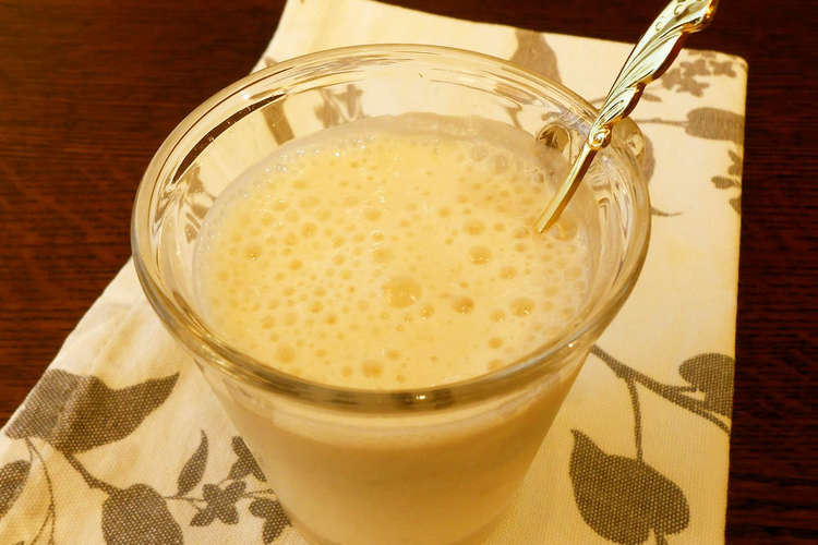 レモンですっきり しっかり栄養バナナ豆乳 レシピ 作り方 By ｄｒｅａｍｈｏｕｓｅ クックパッド 簡単おいしいみんなのレシピが350万品