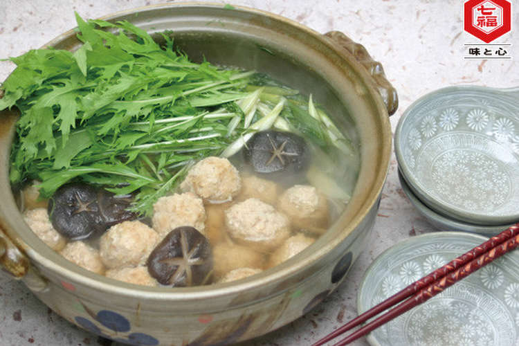 一滴残らず飲み干せちゃう 白だし鶏団子鍋 レシピ 作り方 By 味とこころ クックパッド 簡単おいしいみんなのレシピが351万品