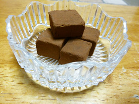 絶品 生チョコ!