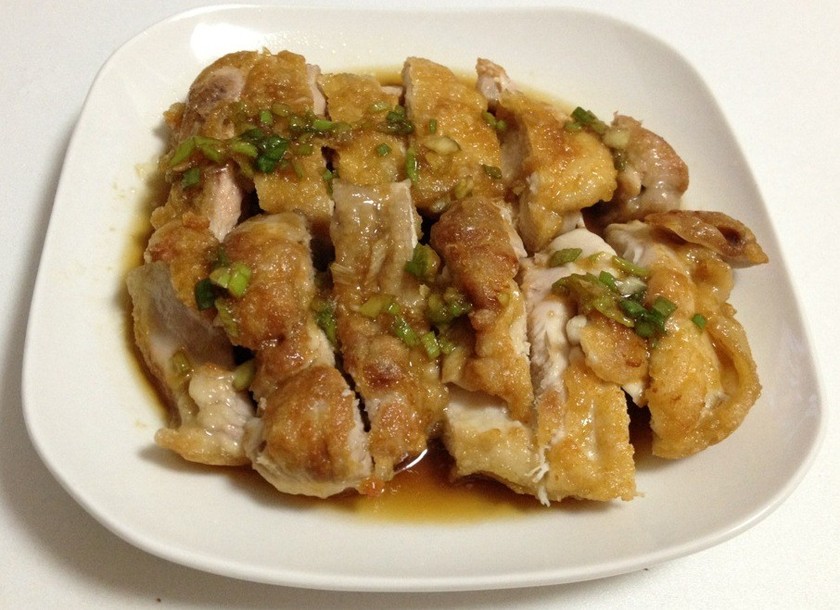 鶏肉の油淋鶏（ユーリンチー）ソースがけ♪ by チワワんズ 【クックパッド】 簡単おいしいみんなのレシピが356万品