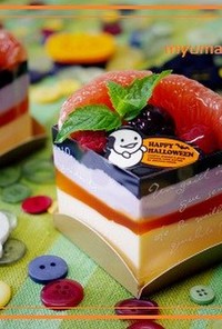 ハロウィン☆魔女のチーズケーキ