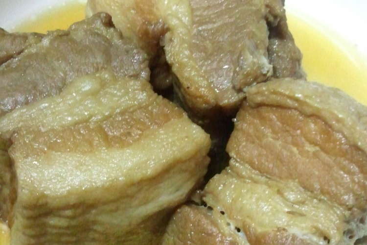 焼いてから 脂を落として豚の角煮 レシピ 作り方 By あっぷるマンゴー クックパッド 簡単おいしいみんなのレシピが360万品