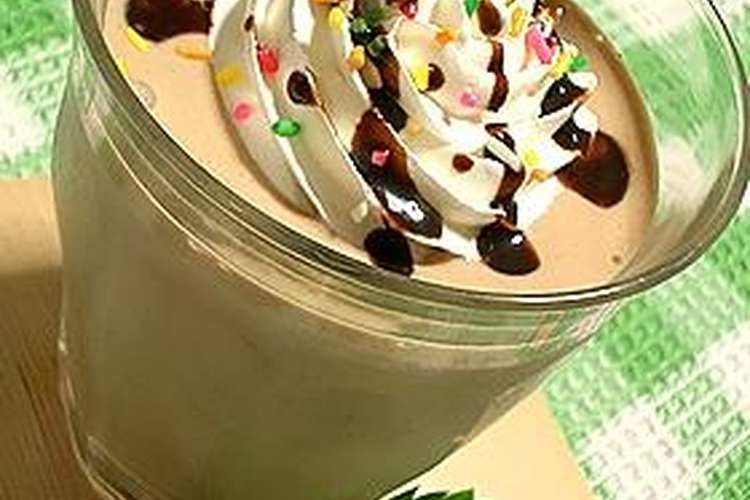 ひんやり冷た い チョコ バナナ シェイク レシピ 作り方 By ローズマリー クックパッド 簡単おいしいみんなのレシピが376万品