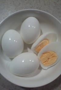 簡単ツルン♪ゆで卵の作り方