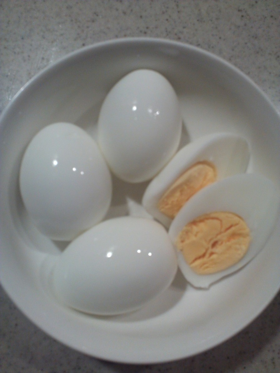 簡単ツルン♪ゆで卵の作り方の画像