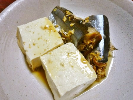 サンマと豆腐の玄米塩麹煮（圧力鍋）の画像