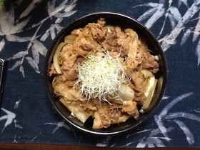 適当なガッツリ豚丼