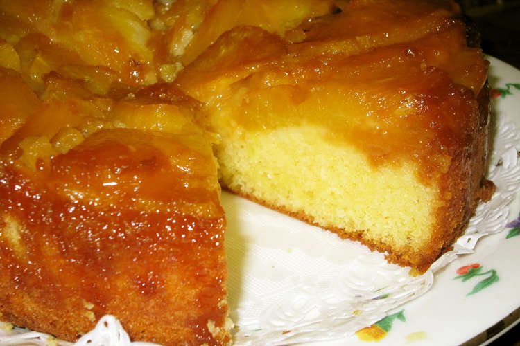 パイナップルのアップサイドケーキ レシピ 作り方 By おばけのコックさん クックパッド 簡単おいしいみんなのレシピが355万品