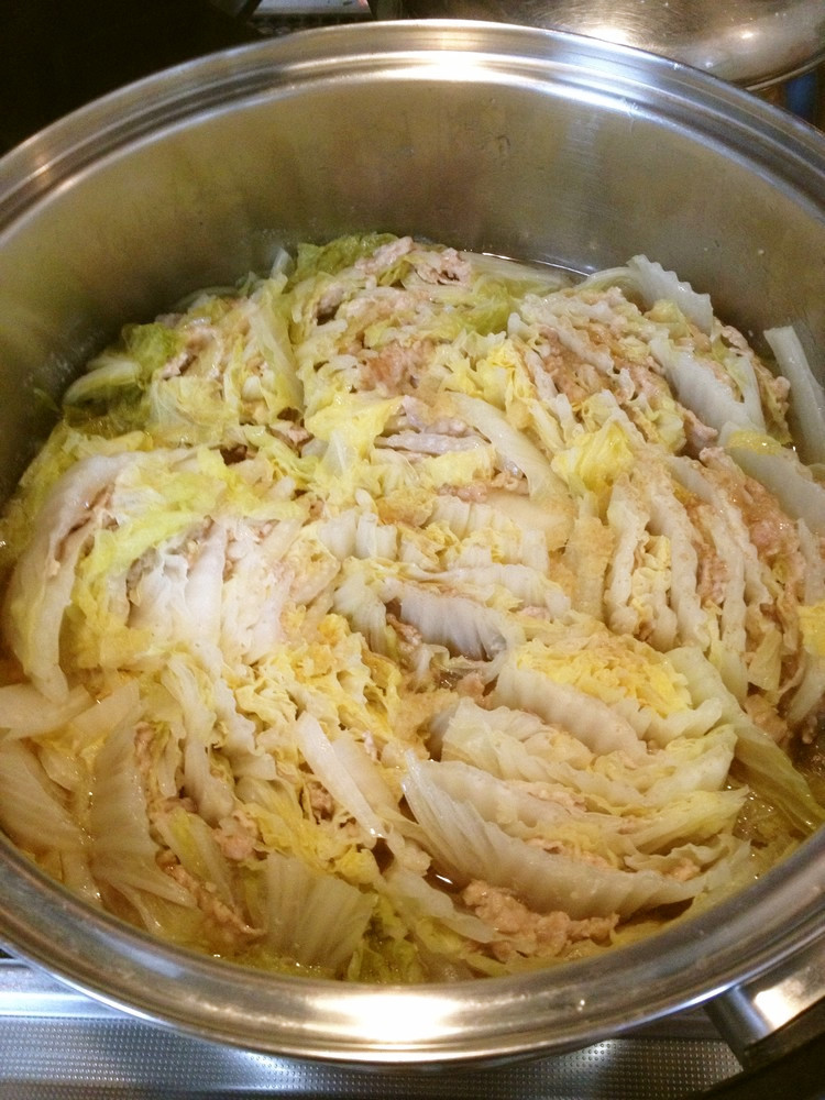 豚肉と白菜のミルフィーユ鍋の画像