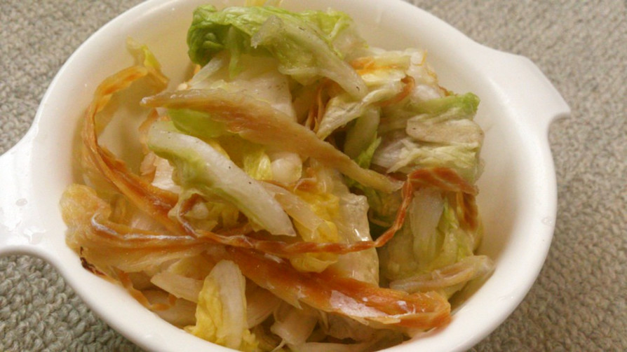 つまみ鱈の白菜漬けの画像