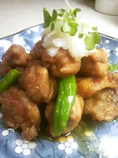 人気メニュー☆鶏肉の甘酢タレ☆食が進む～の写真