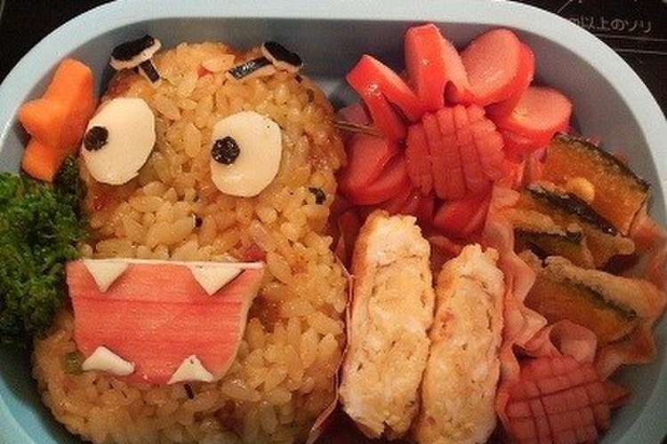おしりかじり虫 キャラ弁 レシピ 作り方 By Rairamama クックパッド 簡単おいしいみんなのレシピが353万品
