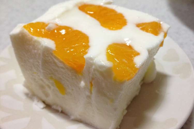 思い出の味 ヨーグルトババロア レシピ 作り方 By チワワんズ クックパッド