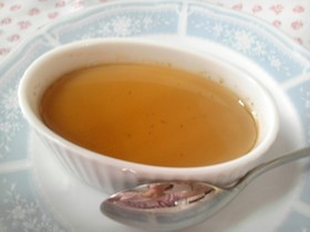 紅茶と豆乳のパンナコッタ♡メープル風味♡