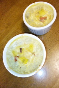 さつま芋の豆乳クリームグラタン