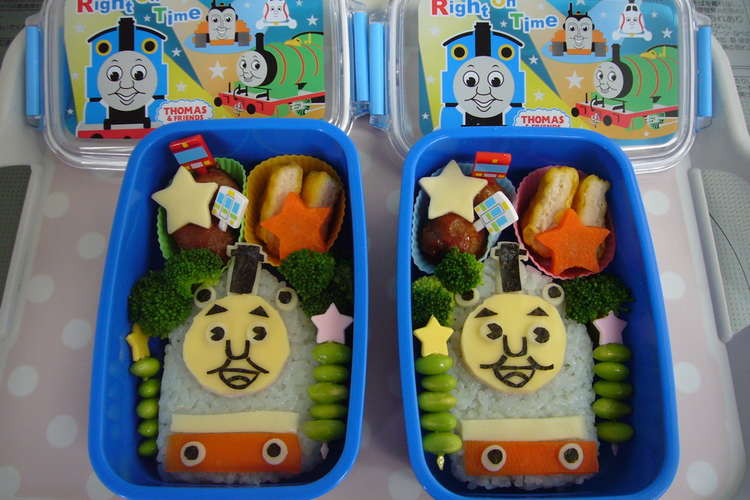 キャラ弁 トーマス レシピ 作り方 By まいこっち クックパッド 簡単おいしいみんなのレシピが372万品