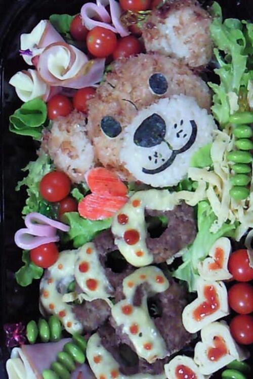 2010 運動会　キャラ弁　スージーズーの画像