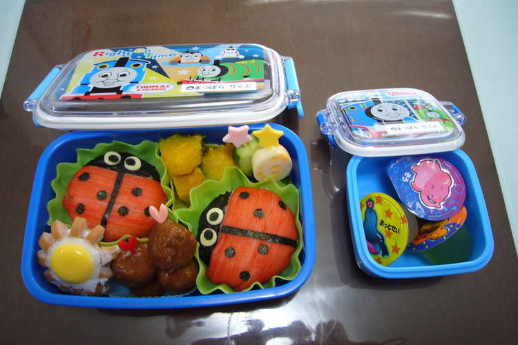 てんとう虫 キャラ弁 レシピ 作り方 By まいこっち クックパッド 簡単おいしいみんなのレシピが356万品