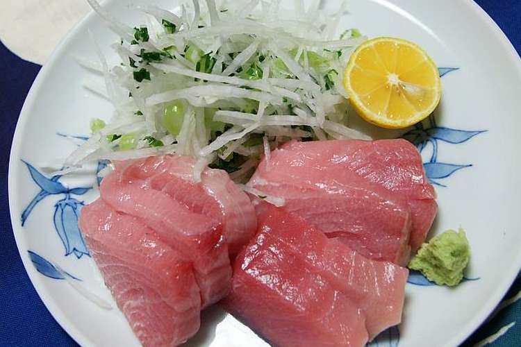 刺身のけんに大根葉をin レシピ 作り方 By Lliachloe クックパッド