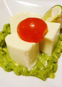 オシャレで簡単◆アボカド豆腐◆