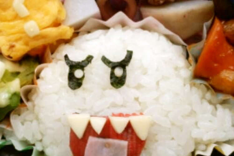 キャラ弁 スーパーマリオ テレサ レシピ 作り方 By ぴょんまちゃと クックパッド 簡単おいしいみんなのレシピが354万品