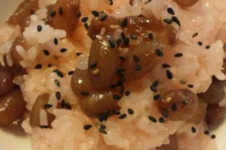 お赤飯 北海道バージョン レシピ 作り方 By ふなここ クックパッド