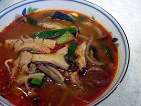 韓国風なから~いスープ