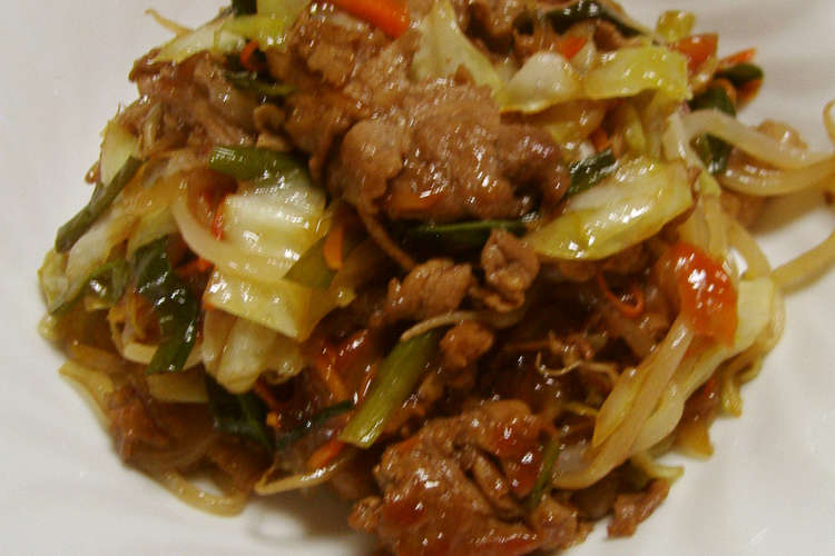 バルサミコ酢で豚肉と野菜炒め レシピ・作り方 By せつみか 【クックパッド】 簡単おいしいみんなのレシピが363万品