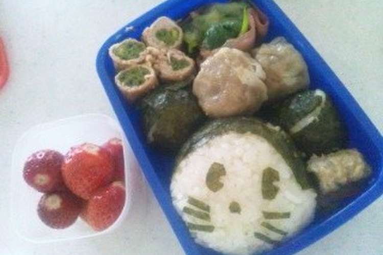 ミッキーマウスおにぎり弁当 キャラ弁 レシピ 作り方 By Sachikocol クックパッド