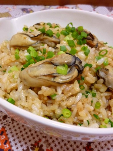 ♓牡蠣の炒飯風♓～簡単な牡蠣飯です～の写真