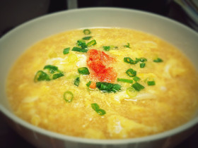 ふわとろ明太子うどん(つるとんたん風)