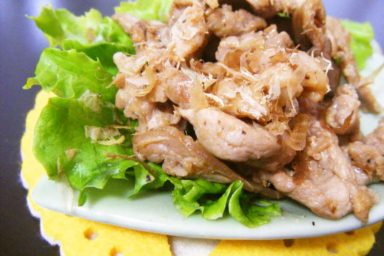 鰹節の旨み豚肉炒め レシピ 作り方 By キャシーキャサリン クックパッド 簡単おいしいみんなのレシピが354万品