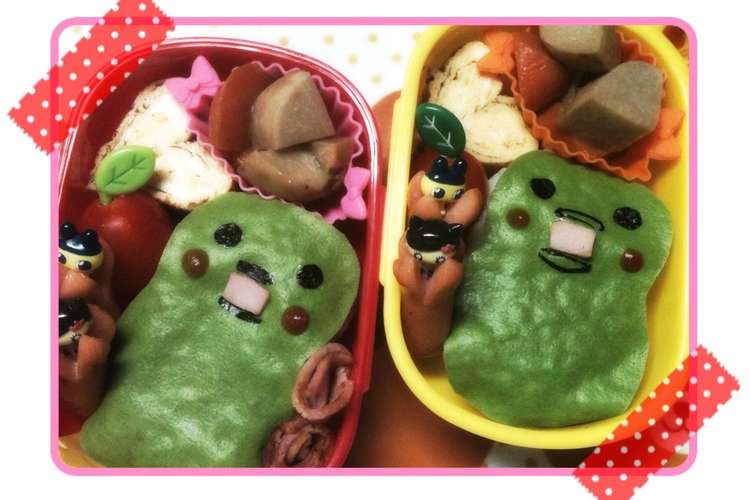 キャラ弁 くちぱっち たまごっち レシピ 作り方 By らんこり クックパッド 簡単おいしいみんなのレシピが372万品