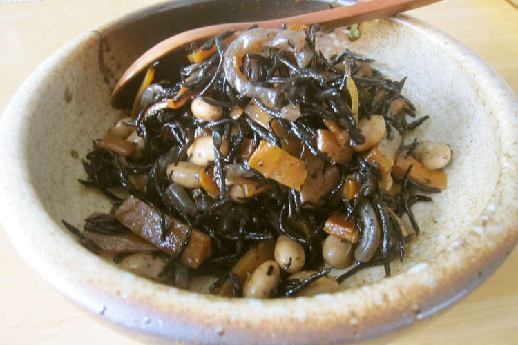 ひじきと大豆の煮物 レシピ 作り方 By Thダイエット クックパッド