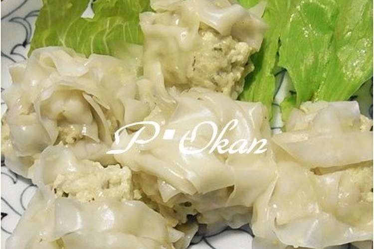 ヘルシー ムネ肉花シュウマイ レシピ 作り方 By P Okan クックパッド