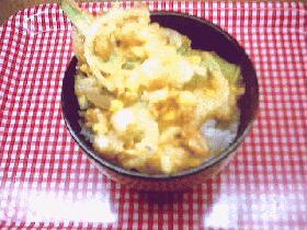 春のかき揚げ丼