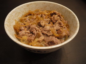 レンジで時短♫　簡単美味！　楽うま豚丼♡