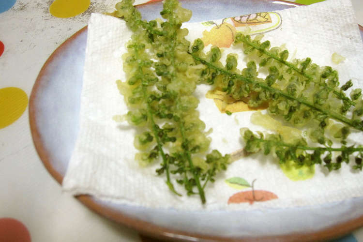 穂じその天ぷらは初秋の味です レシピ 作り方 By マミーズ Rei クックパッド 簡単おいしいみんなのレシピが360万品