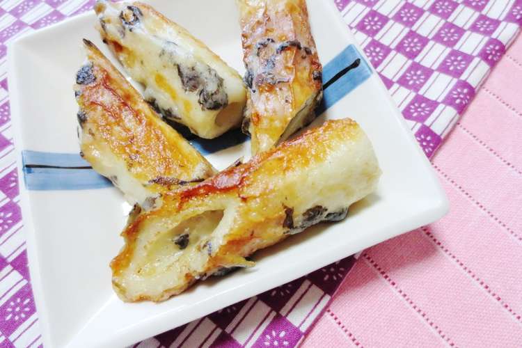 ちくわの簡単しそ天ぷら レシピ 作り方 By たまきのパパ クックパッド 簡単おいしいみんなのレシピが357万品