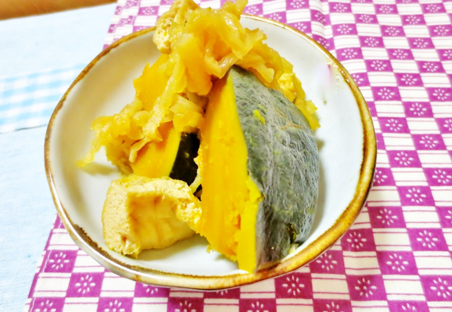 切干大根とかぼちゃの柚子胡椒煮の画像