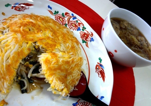 【蒟蒻麺】桜蘭風&ボールワンタンスープ♪の画像