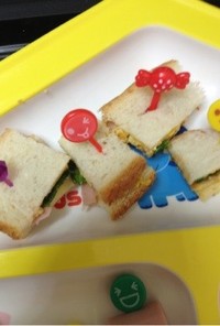 サンドイッチをうまく切る方法