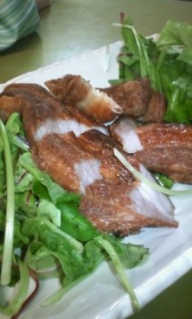 豚バラ肉のエスニック風香味揚げの写真