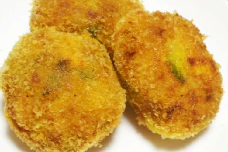 カリッふわっ はんぺん入り南瓜コロッケ レシピ 作り方 By チョコミントあいす クックパッド 簡単おいしいみんなのレシピが352万品