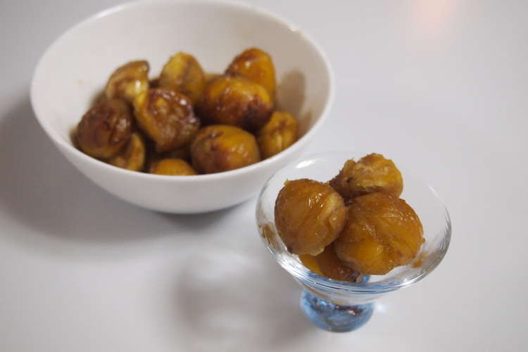 マロングラッセのような栗の甘露煮 レシピ 作り方 By ぷにょおばさん クックパッド