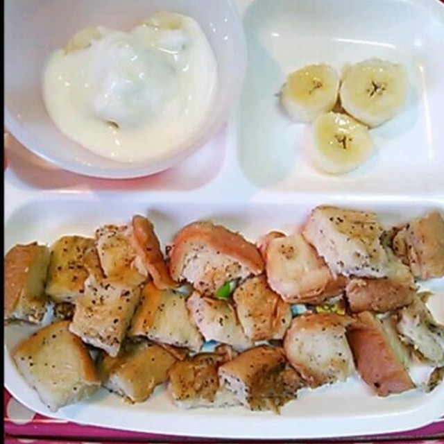 １歳 簡単手づかみ朝食 レシピ 作り方 By Nagi37 クックパッド 簡単おいしいみんなのレシピが354万品