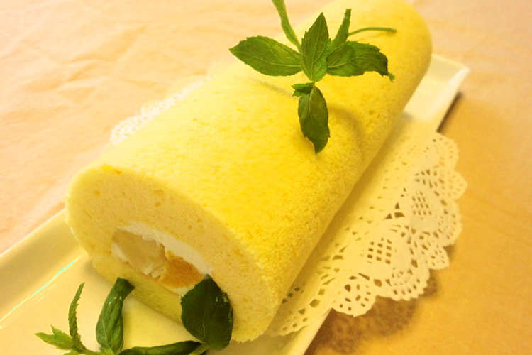 爽やか オレンジシフォンのロールケーキ レシピ 作り方 By きゅみっきー クックパッド 簡単おいしいみんなのレシピが362万品