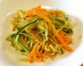 そうめんかぼちゃde中華サラダ