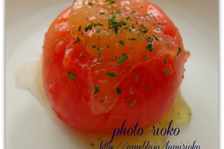 つばめ風 トマトのファルシーサラダ レシピ 作り方 By りおりんりん クックパッド 簡単おいしいみんなのレシピが356万品